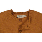 Wheat Main Strickjacke klassisch Knitted Tops 3025 cinnamon melange