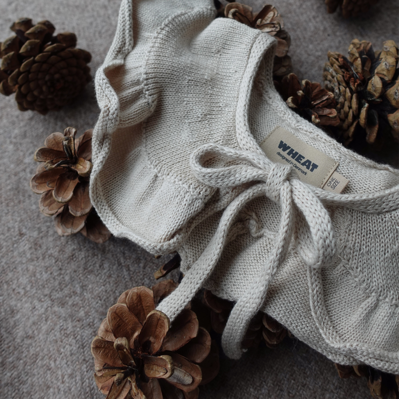 Wheat Main Strickkragen Edele Accessory 3191 offwhite
