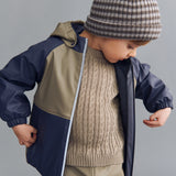 Wheat Main Strickpullover L/S Oliver Pullover 0070 gravel