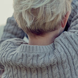 Wheat Main Strickpullover L/S Oliver Pullover 0070 gravel