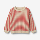 Wheat Main Strickpullover Leise Knitted Tops 2078 red stripe