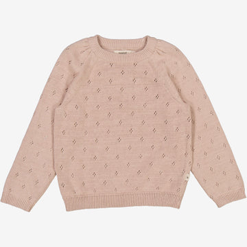 Wheat Main  Strickpullover Mira Knitted Tops 1356 pale lilac
