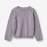Wheat Strickpullover Mira Knitted Tops 1346 lavender