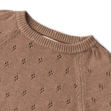 Wheat Strickpullover Mira Knitted Tops 3004 cocoa brown