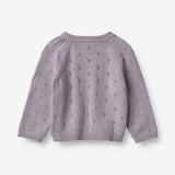 Wheat Main  Strickpullover Mira | Baby Knitted Tops 1346 lavender