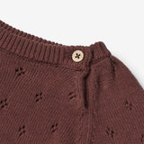 Wheat Strickpullover Mira Knitted Tops 2118 aubergine
