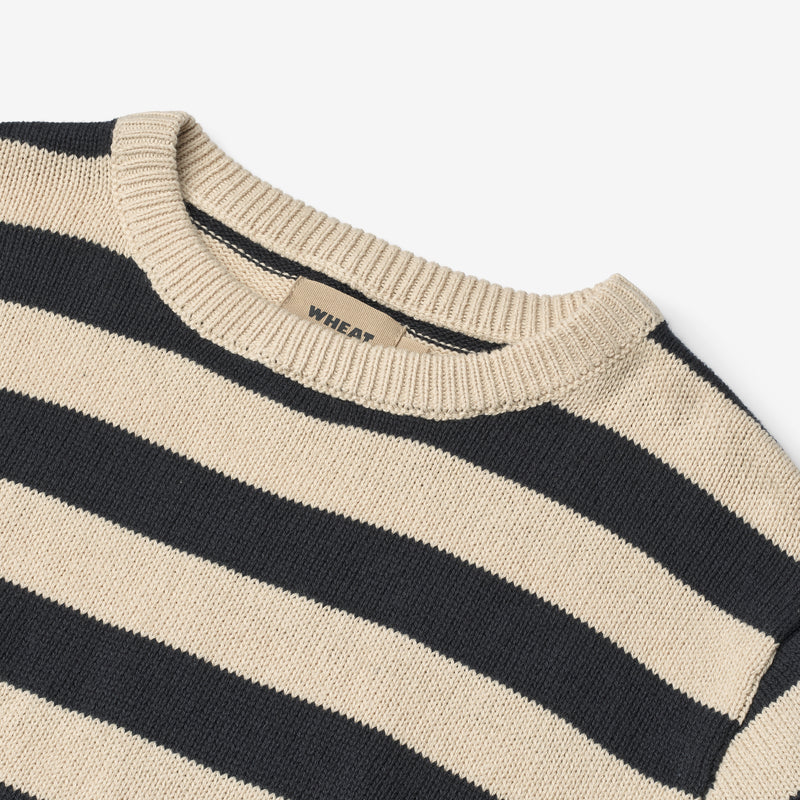 Wheat Main Strickpullover Morgan Pullover 1433 navy stripe