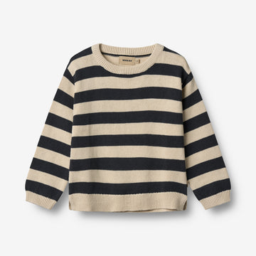 Wheat Main Strickpullover Morgan Pullover 1433 navy stripe