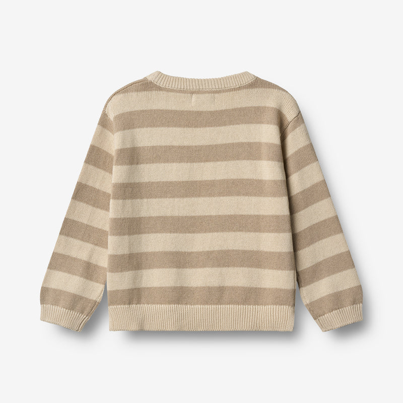 Wheat Main Strickpullover Morgan Pullover 9415 beige stripe