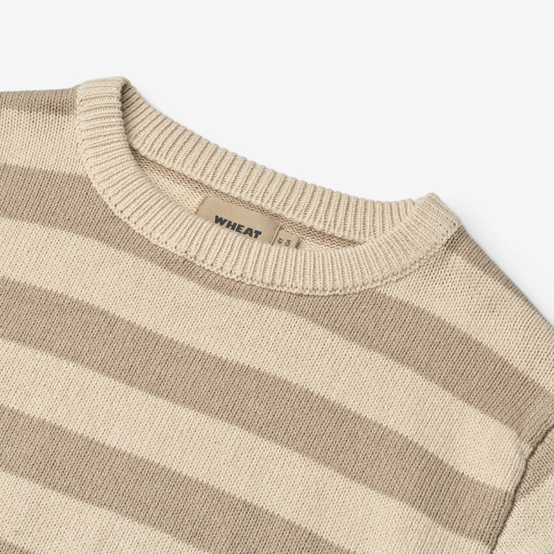 Wheat Main Strickpullover Morgan Pullover 9415 beige stripe