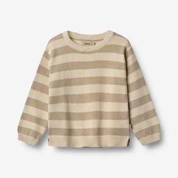 Wheat Main Strickpullover Morgan Pullover 9415 beige stripe
