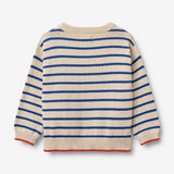 Wheat Main Strickpullover Morgan Pullover 9667 true blue stripe