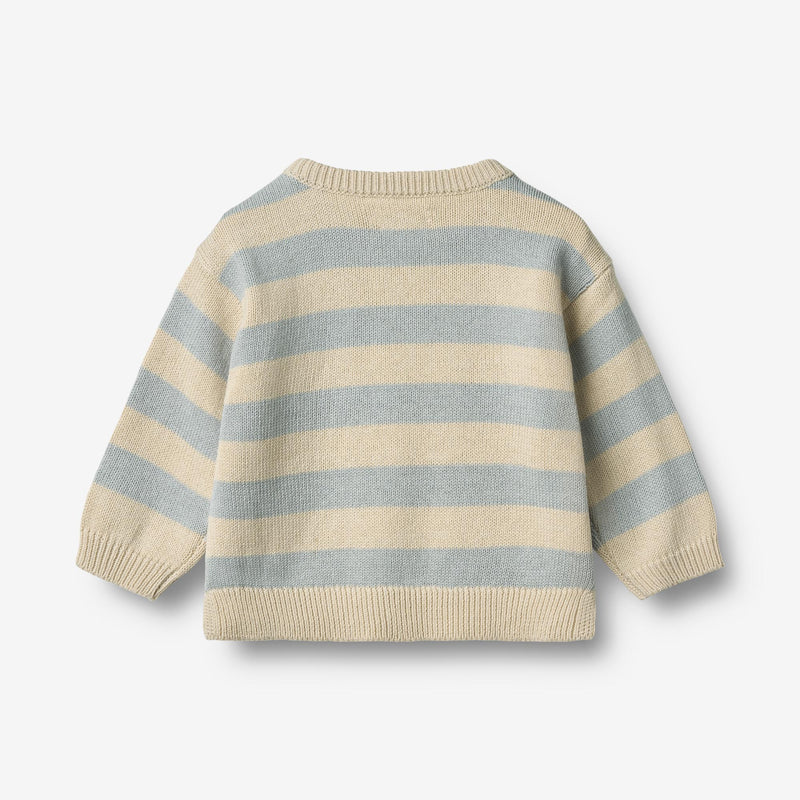 Wheat Main Strickpullover Morgan Pullover 1048 blue stripe