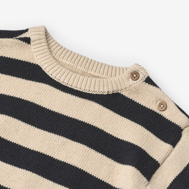 Wheat Main Strickpullover Morgan Pullover 1433 navy stripe