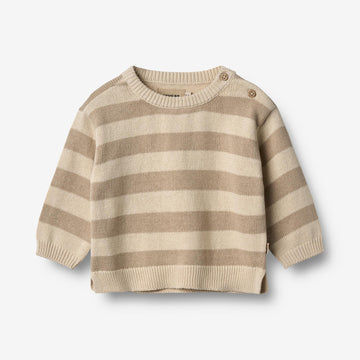 Wheat Main Strickpullover Morgan Pullover 9415 beige stripe