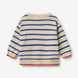 Wheat Main Strickpullover Morgan Pullover 9667 true blue stripe
