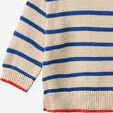 Wheat Main Strickpullover Morgan Pullover 9667 true blue stripe