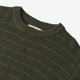 Wheat Main  Strickpullover Petro Knitted Tops 1687 forest night