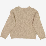 Wheat Strickpullover Quinn Knitted Tops 1096 warm stone