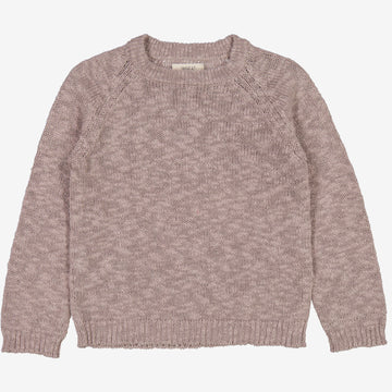 Wheat Main  Strickpullover Quinn Knitted Tops 1494 purple dove