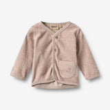 Wheat Main Sweat Cardigan L/S Toto Sky Sweatshirt 9616 melange rose
