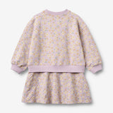 Wheat Main Sweatkleid L/S Maggie Dress 2425 lavender daisies