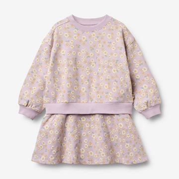 Wheat Main Sweatkleid L/S Maggie Dress 2425 lavender daisies