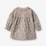 Wheat Main Sweat dress L/S Lilja Dress 9904 soft sand flowers