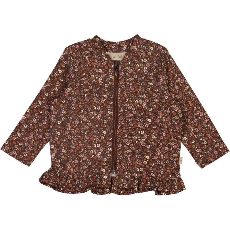 Wheat Main Sweatjacke Alicia Jackets 2753 maroon flowers