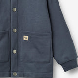 Wheat Main Sweatjacke L/S Carmine Sweatshirt 1292 greyblue