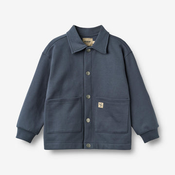 Wheat Main Sweatjacke L/S Carmine Sweatshirt 1292 greyblue