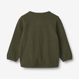 Wheat Main Sweatjacke Toto | Baby Sweatshirts 1170 pine needle