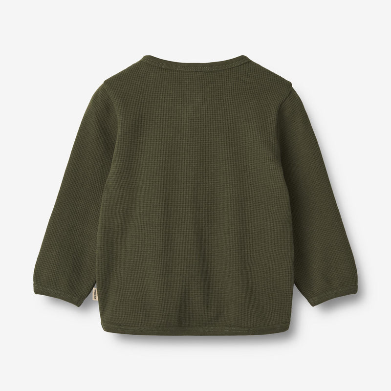 Wheat Main Sweatjacke Toto | Baby Sweatshirts 1170 pine needle