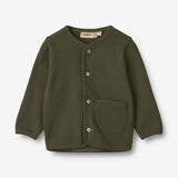 Wheat Main Sweatjacke Toto | Baby Sweatshirts 1170 pine needle