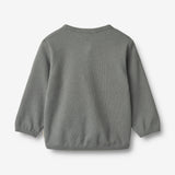 Wheat Main Sweatjacke Toto | Baby Sweatshirts 1201 stormy blue