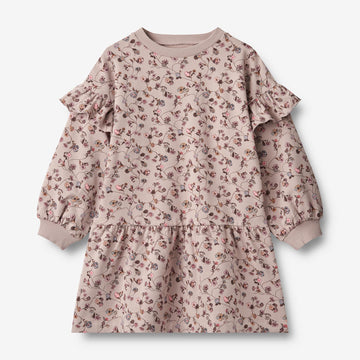 Wheat Main Sweatkleid Annika Dresses 1136 dry rose flower vine
