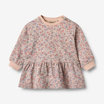 Wheat Main Sweatkleid L/S Zenia Dress 2036 rose dust flowers