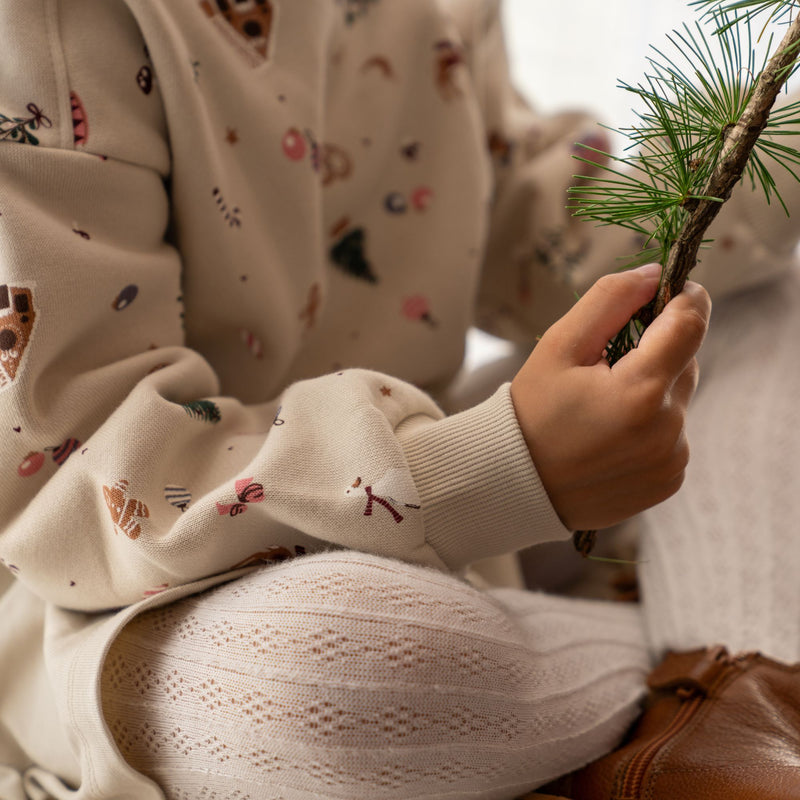 Wheat Main Sweatkleid Maggie Dress 1121 offwhite holiday