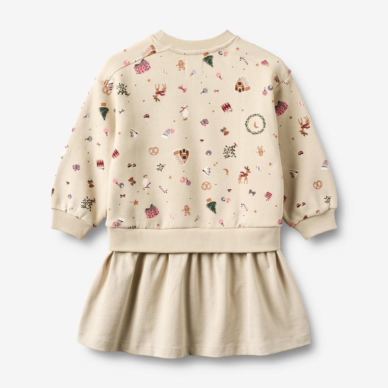 Wheat Main Sweatkleid Maggie Dress 1121 offwhite holiday