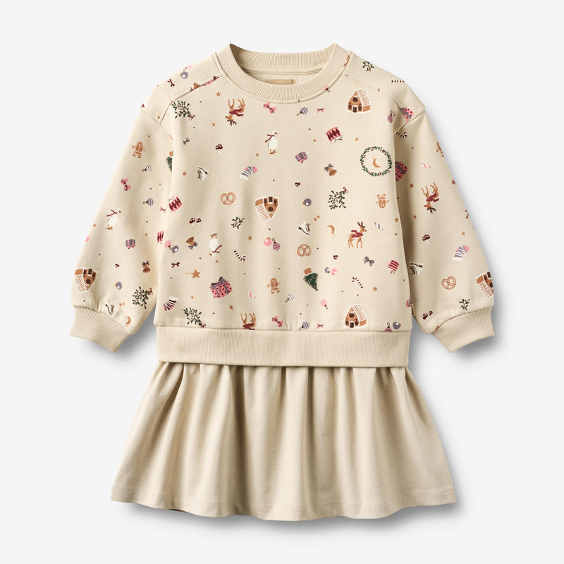 Wheat Main Sweatkleid Maggie Dress 1121 offwhite holiday
