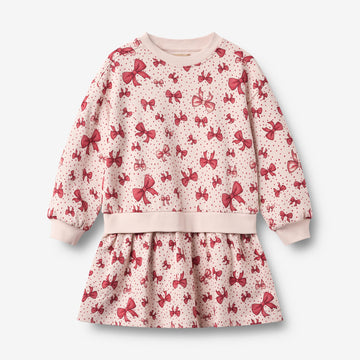 Wheat Main Sweatkleid Maggie Dress 9749 almond peach bows