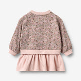 Wheat Main Sweatkleid Maggie Dress 9899 rose brown flowers