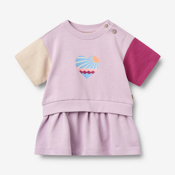 Wheat Main Sweatkleid S/S Mey Dress 9820 lavender glow