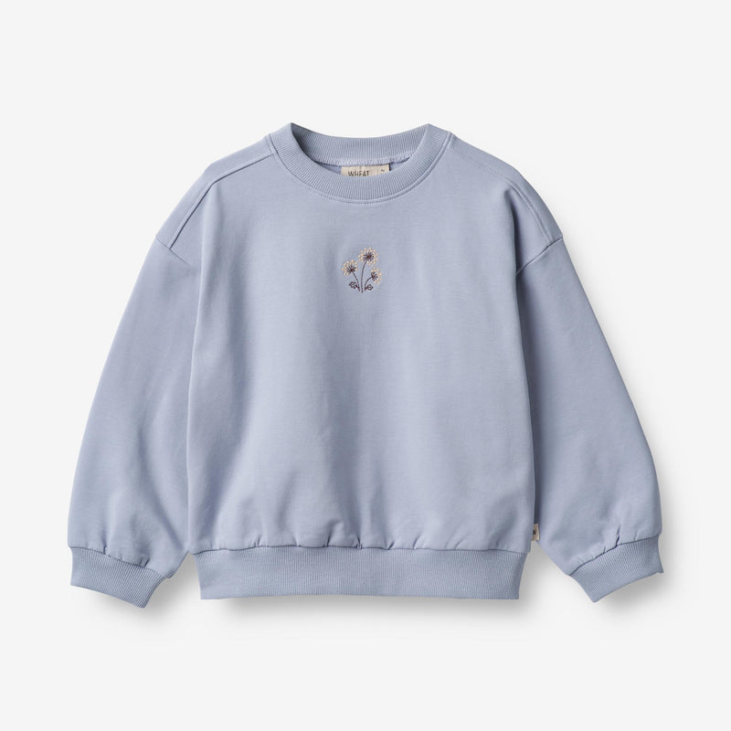 Wheat Main  Sweatshirt Eliza mit Stick Sweatshirts 1497 ice purple