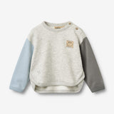 Wheat Main Sweatshirt Emery Abzeichen Sweatshirt 0220 light melange grey