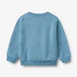 Wheat Main Sweatshirt L/S Abzeichen Sander Sweatshirt 9575 winter blue