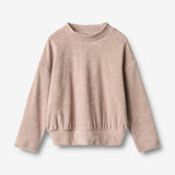 Wheat Main Sweatshirt L/S Barbro Sweatshirt 9616 melange rose
