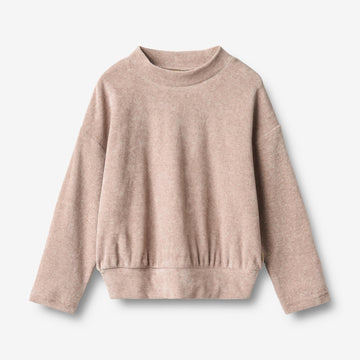 Wheat Main Sweatshirt L/S Barbro Sweatshirt 9616 melange rose