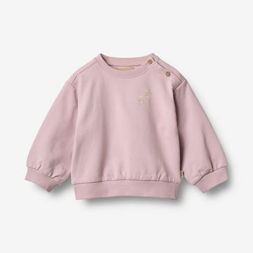 Wheat Main Sweatshirt L/S Bestickung Eliza Sweatshirt 9428 lavender mist