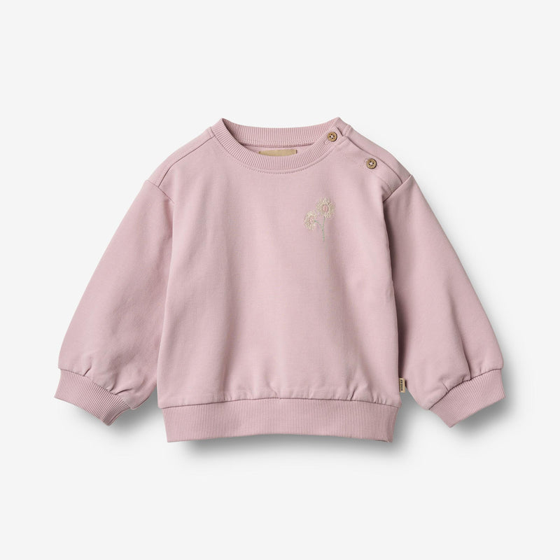 Wheat Main Sweatshirt L/S Bestickung Eliza Sweatshirt 9428 lavender mist